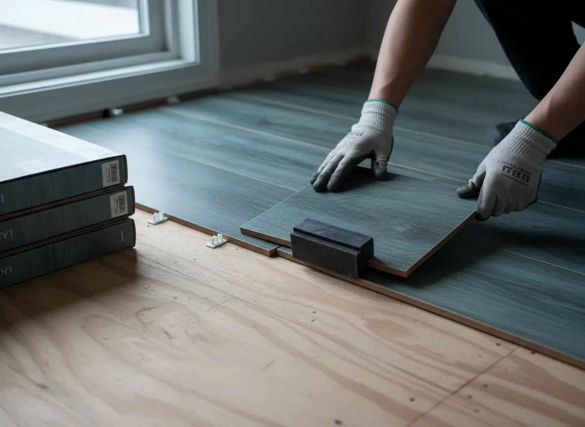 Luxury Vinyl Plank Installation company in Golden Eagle, IL